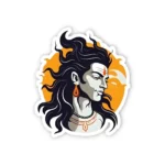 Stick Store Adiyogi Mahadev Lord Shiva Sticker