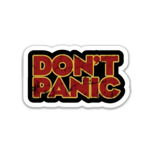 Don't Panic Sticker
