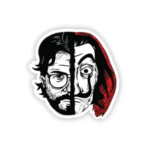 The Proffessor with Mask Sticker