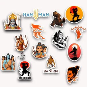 Ram Ji Stickers - Pack of 15