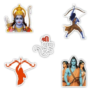 Ram Ji Stickers - Pack of 5